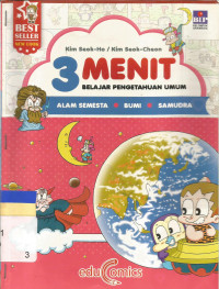 Image of 3 Menit belajar pengetahuan alam : alam semesta bumi samudra