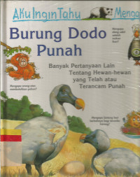 Burung dodo punah
