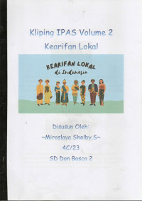 Kearifan Lokal