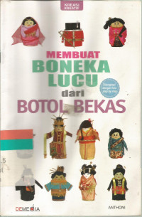 Image of Membuat boneka lucu dari botol bekas