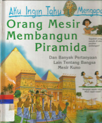 Orang mesir membangun piramida