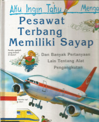 Pesawat terbang memiliki sayap